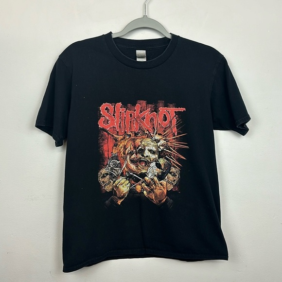 Slipknot Brain Reaper Graphic Tee Sz S Horror Punk Rock - Picture 1 of 5